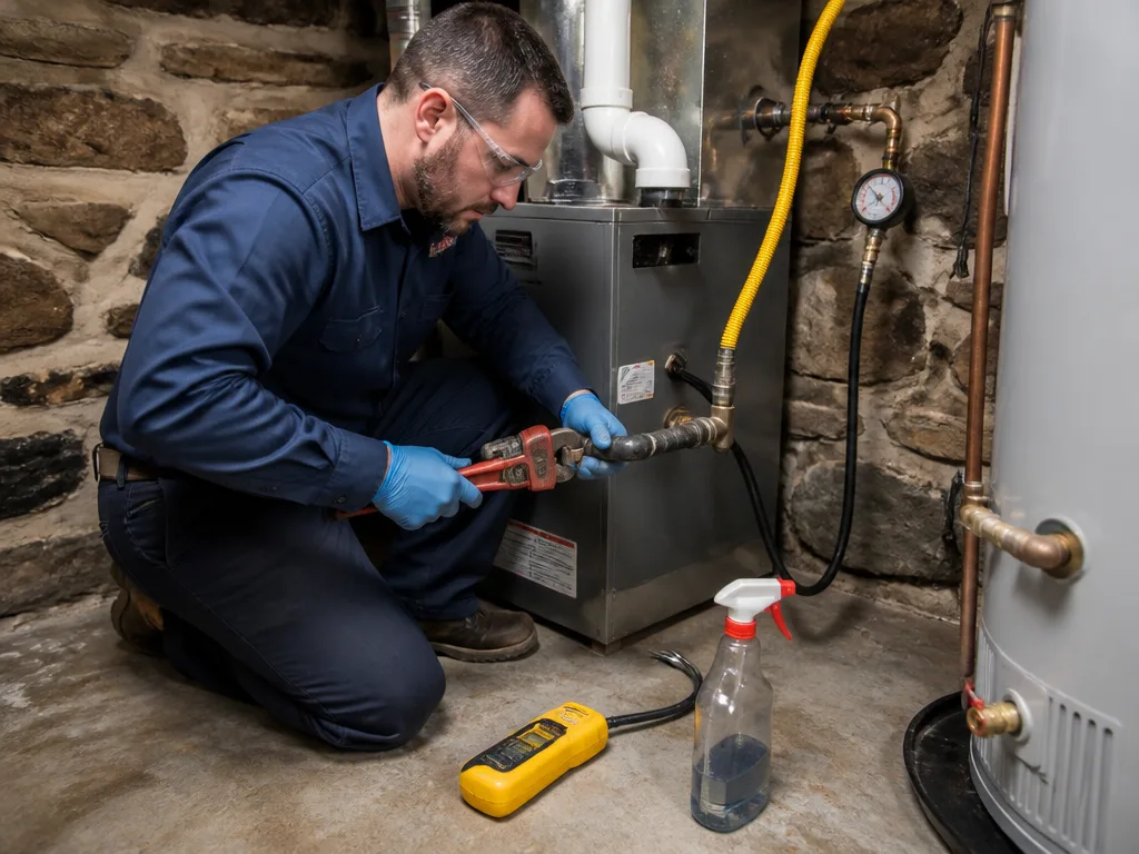 Gas Line Repair