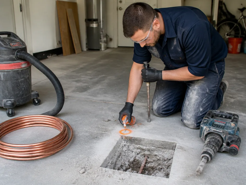 Slab Leak Repair