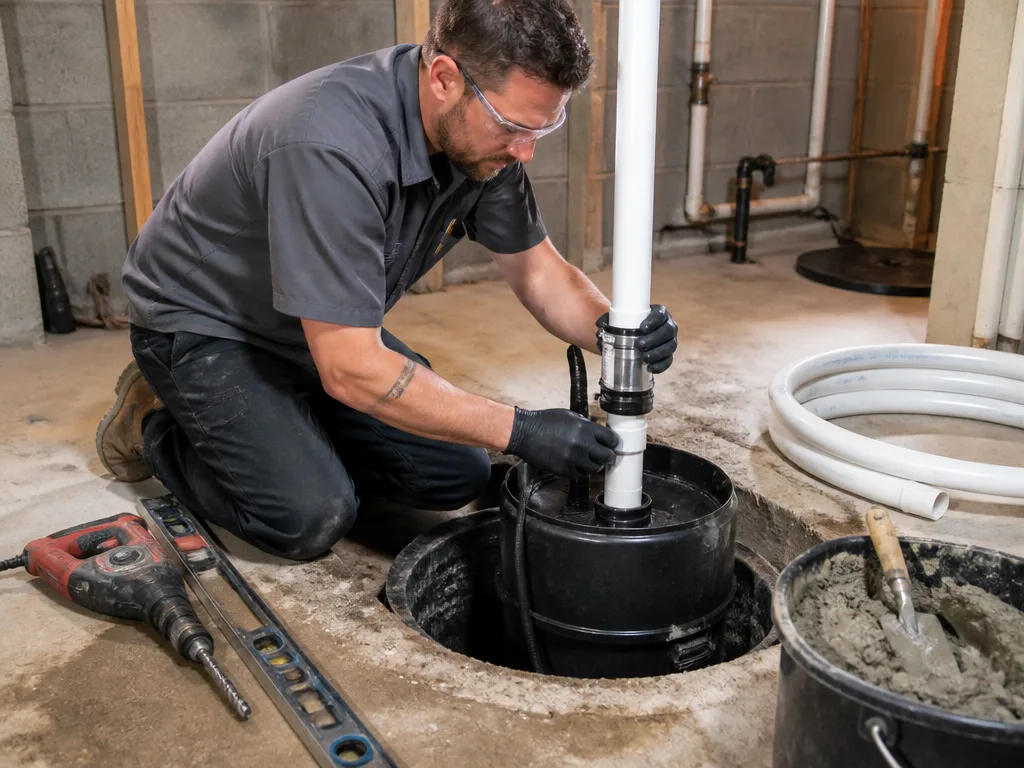 Sump Pump Installation
